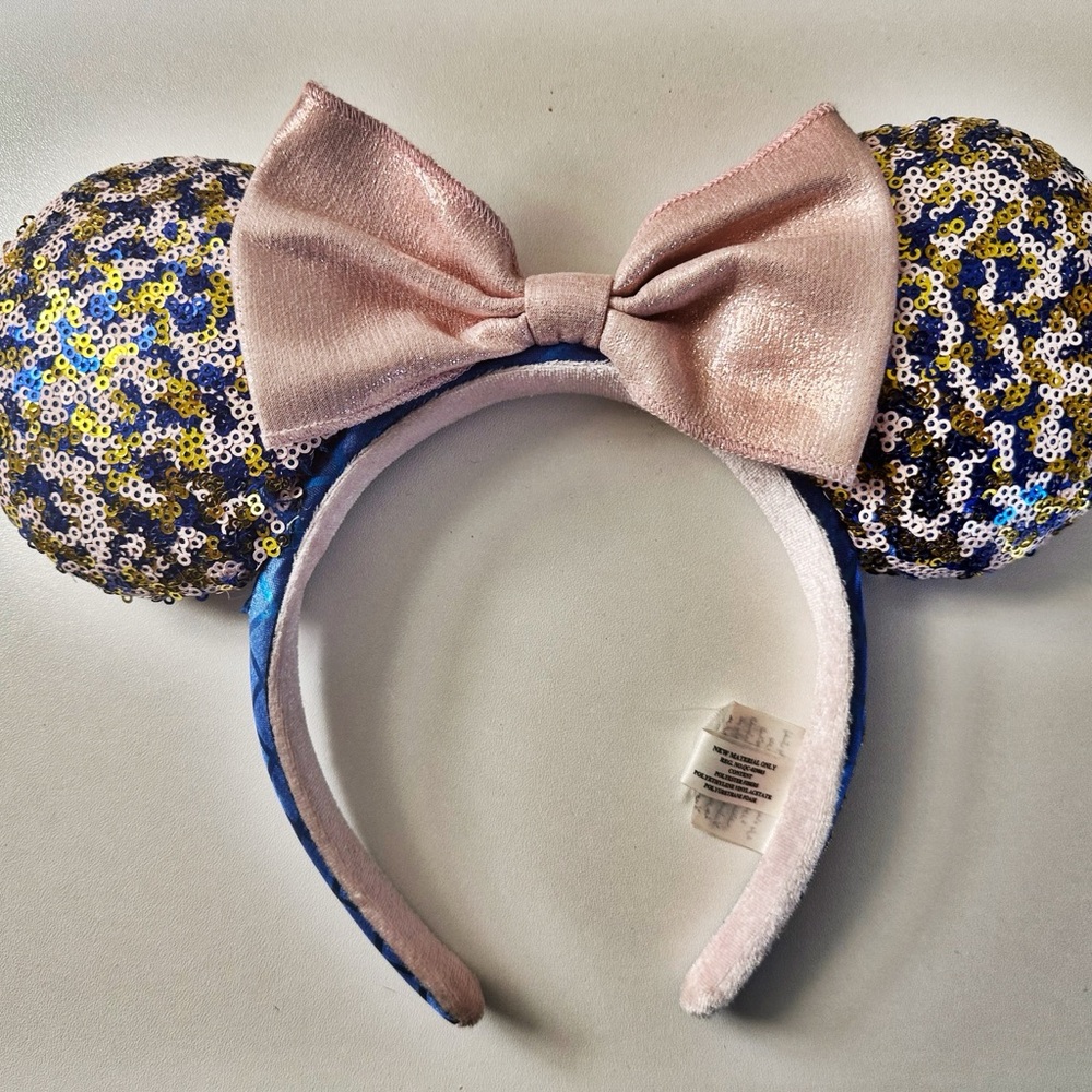 Disney Parks Minnie Mouse Sequin Ears Headband